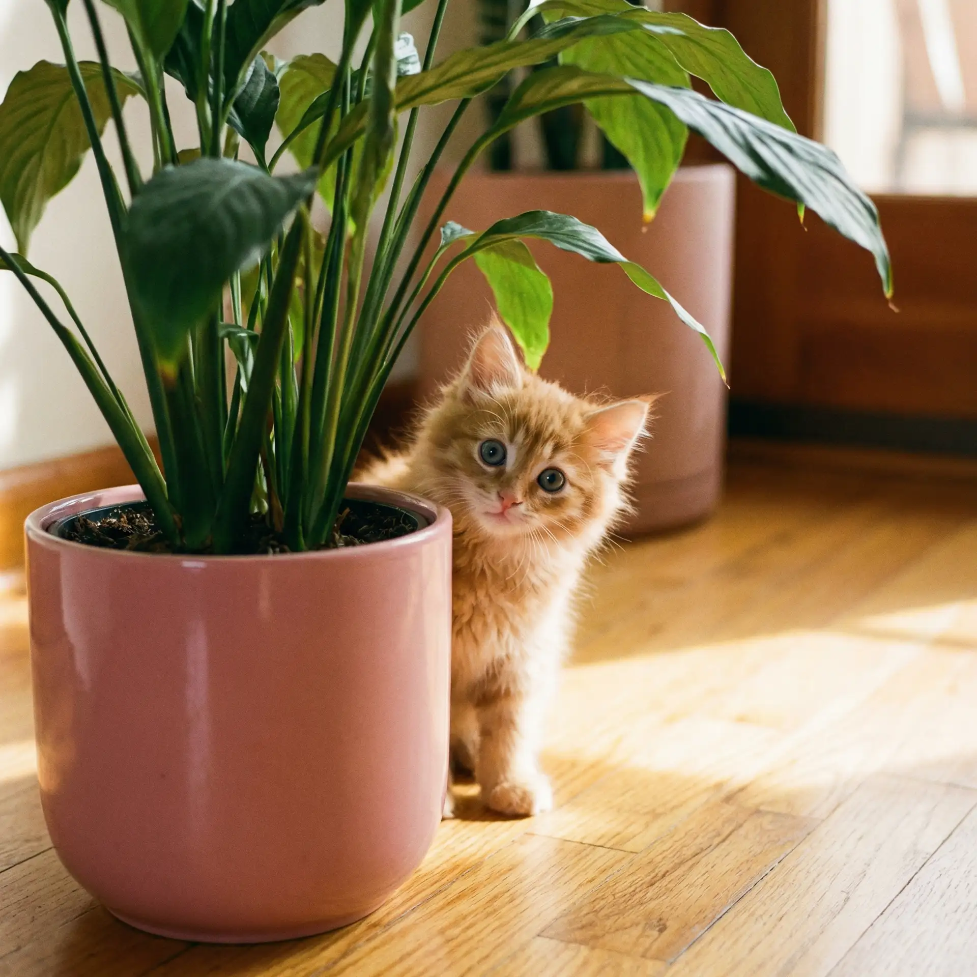 小猫从花盆后探头 - 血型君第二季